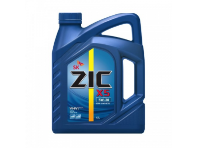 Моторное масло ZIC X5 5W30, 4л от ZIC Моторное масло ZIC X5 5W30, 4л