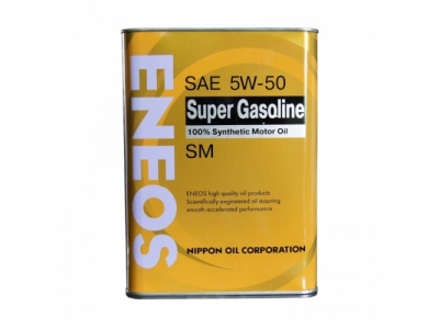 Моторное масло ENEOS Super Gasoline 5W50 SM, 0.94л от ENEOS Моторное масло ENEOS Super Gasoline 5W50 SM, 0.94л