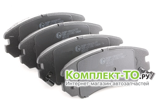 Колодки тормозные передние для КИА SPORTAGE 2 581011FE01 Колодки тормозные передние для КИА SPORTAGE 2 581011FE01