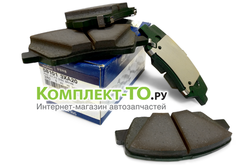 Колодки передние d15 для КИА CERATO 3 58101A7A00 Колодки передние d15 для КИА CERATO 3 58101A7A00