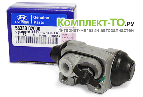 Цилиндр тормозной левый для ХУНДАЙ ACCENT TAGAZ 5833025000 Цилиндр тормозной левый для ХУНДАЙ ACCENT TAGAZ 5833025000